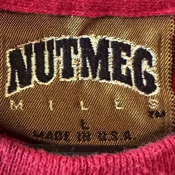 NWOT VINTAGE nutmeg mills Washington Redskins Men's Graphic Tee Shirt - Picture 2 of 4